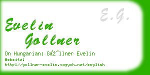 evelin gollner business card